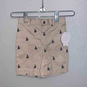Nautical Khaki Shorts